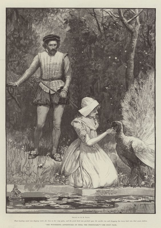 A föníciai Phra csodálatos kalandjai alkotó: Henry Marriott Paget