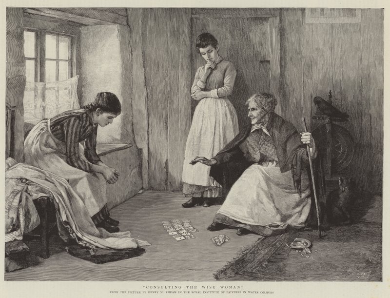 Tanácsadás a Bölcs Nővel alkotó: Henry Meynell Rheam