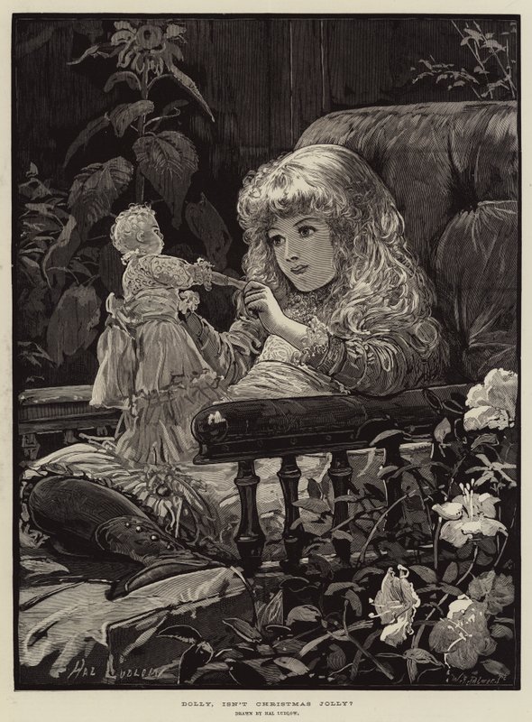 Dolly, ugye a karácsony jó? alkotó: Henry Stephen Ludlow