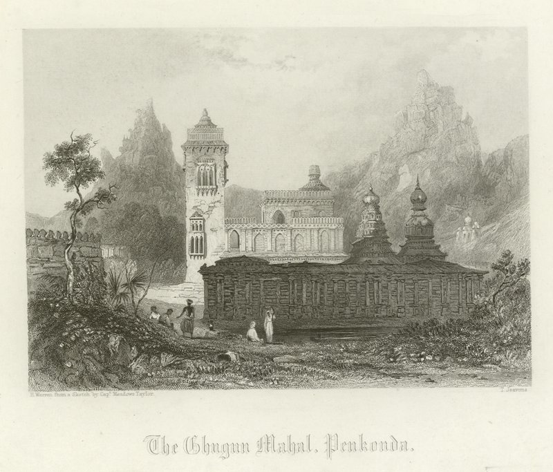 A Ghugun Mahal, Penukonda, India alkotó: Henry Warren