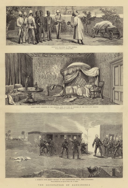 Alexandria megszállása alkotó: Henry William Brewer