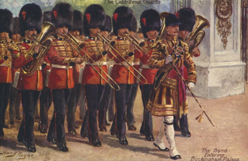 A Coldstream gárdája alkotó: Henry A. Payne