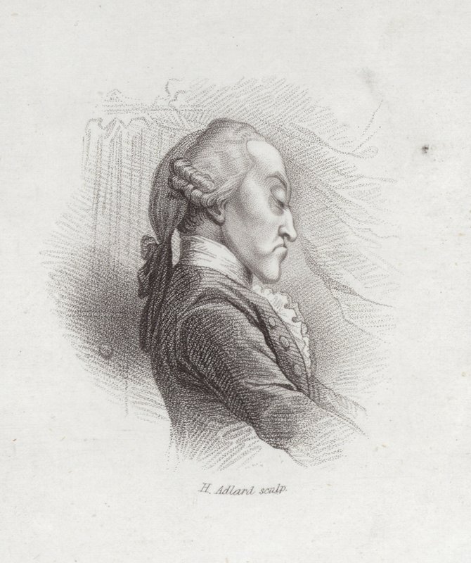 Thomas Augustine Arne, angol zeneszerző (1710-1778) alkotó: Henry Adlard