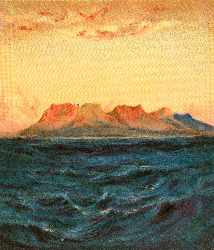 Patmosz-sziget alkotó: Henry Andrew Harper