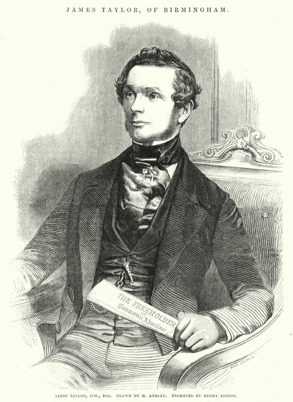 James Taylor (metszet) alkotó: Henry Anelay