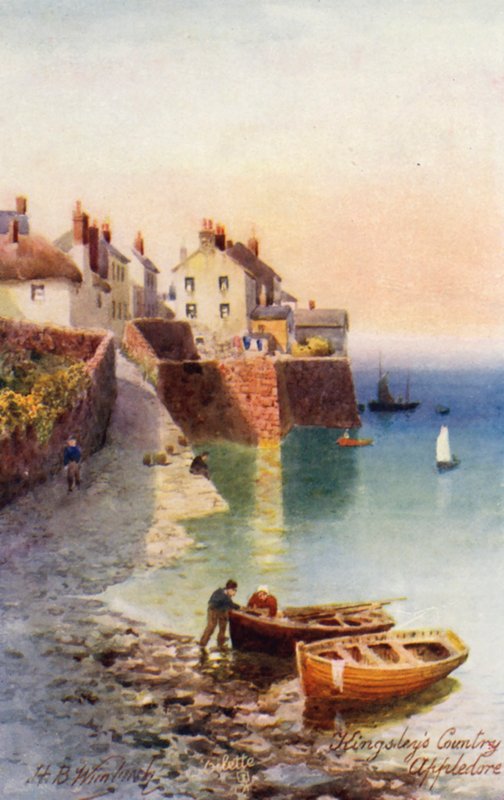 Appledore (színes litográfia) alkotó: Henry B. (after) Wimbush