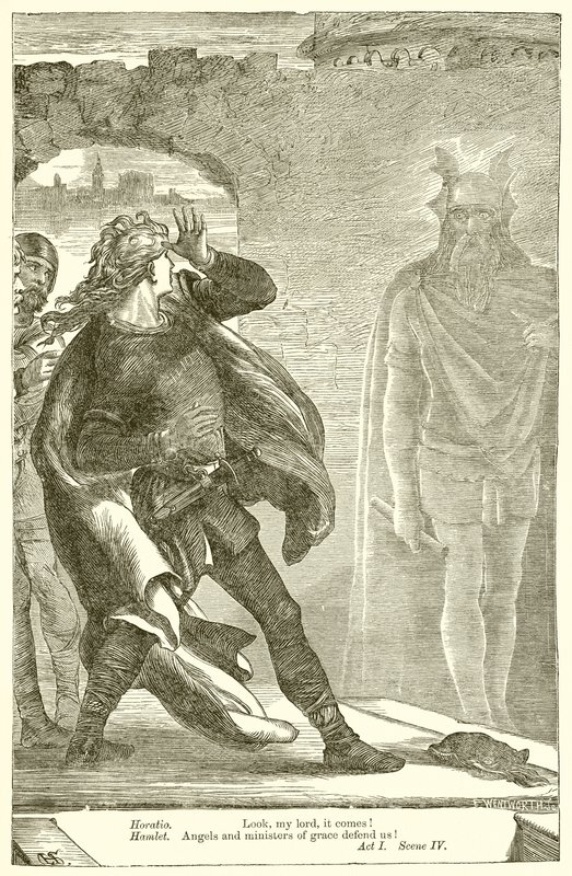 Hamlet alkotó: Henry Courtney Selous