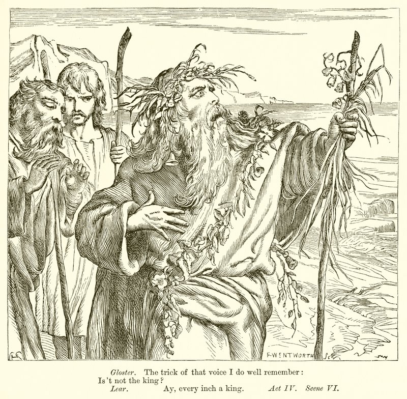 Lear király alkotó: Henry Courtney Selous
