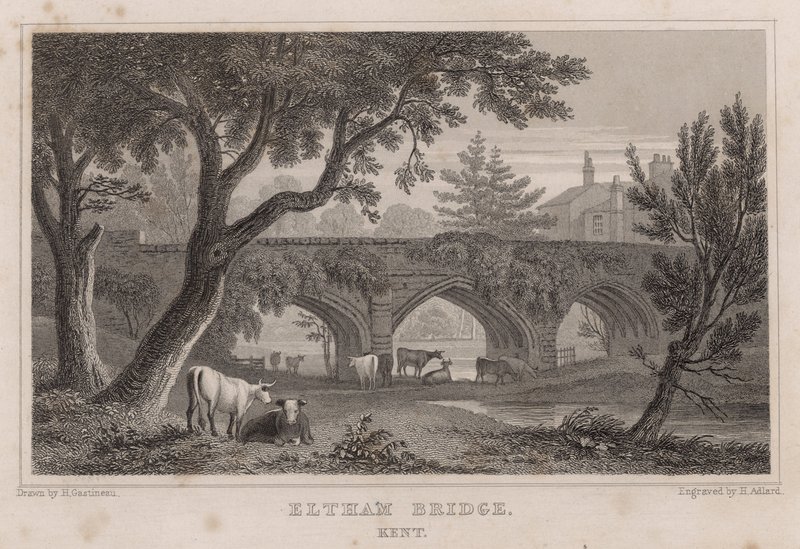 Eltham Bridge, Kent alkotó: Henry Gastineau