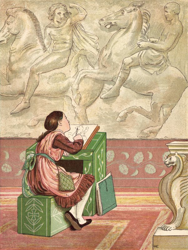 Klasszikus emberek (színes litó) alkotó: Henry Hetherington Emmerson