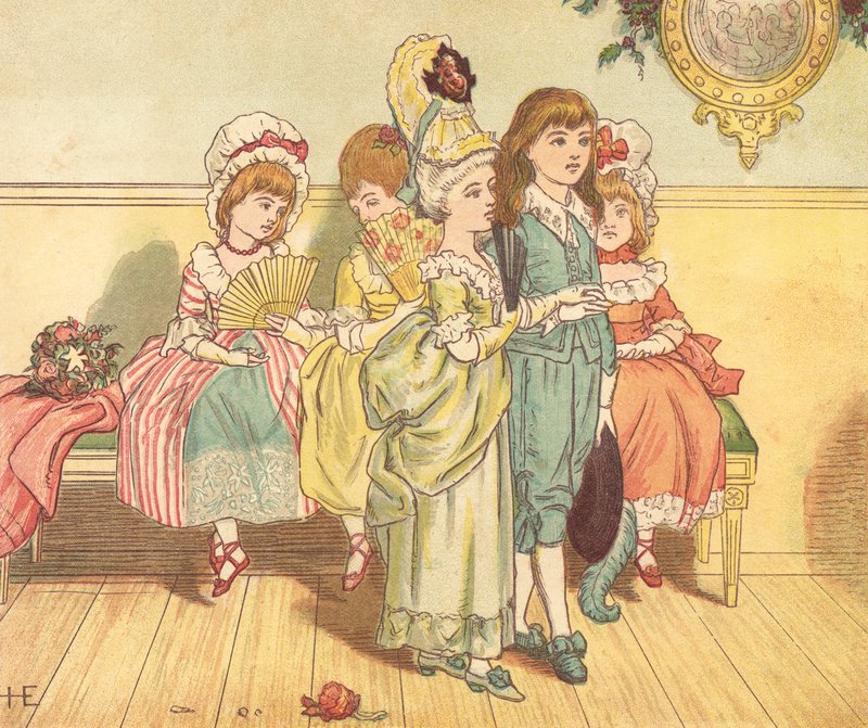 Divatos emberek (színes litó) alkotó: Henry Hetherington Emmerson