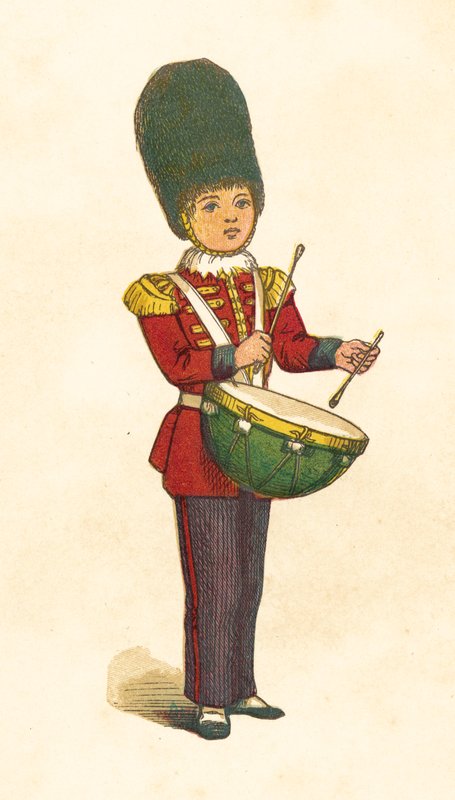 Dobos kisfiú (színes litó) alkotó: Henry Hetherington Emmerson