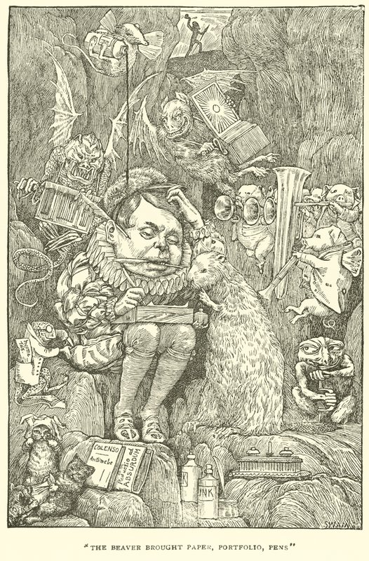 A Snark vadászata alkotó: Henry Holiday