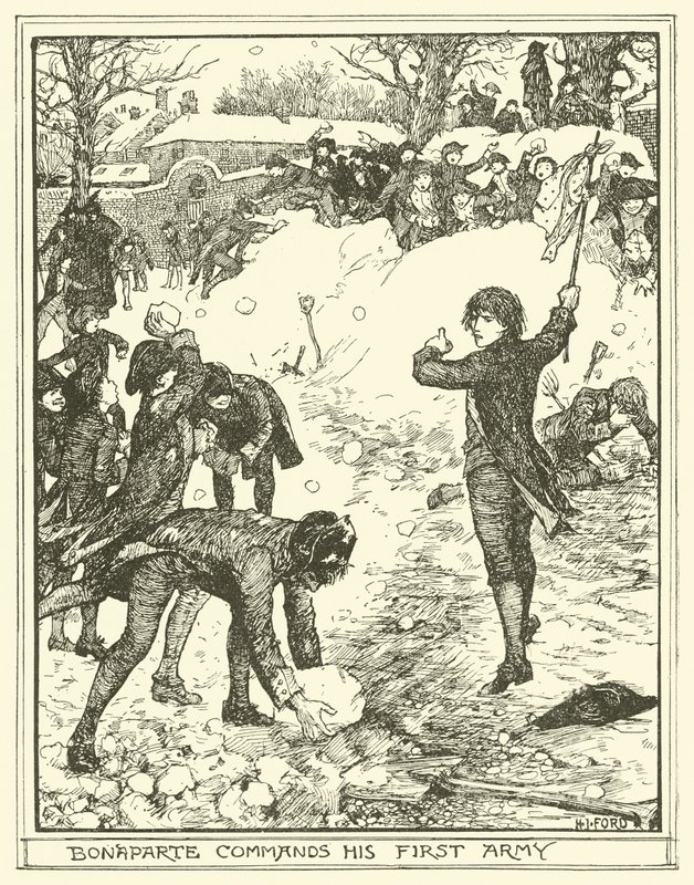 Bonaparte irányítja első hadseregét alkotó: Henry Justice Ford