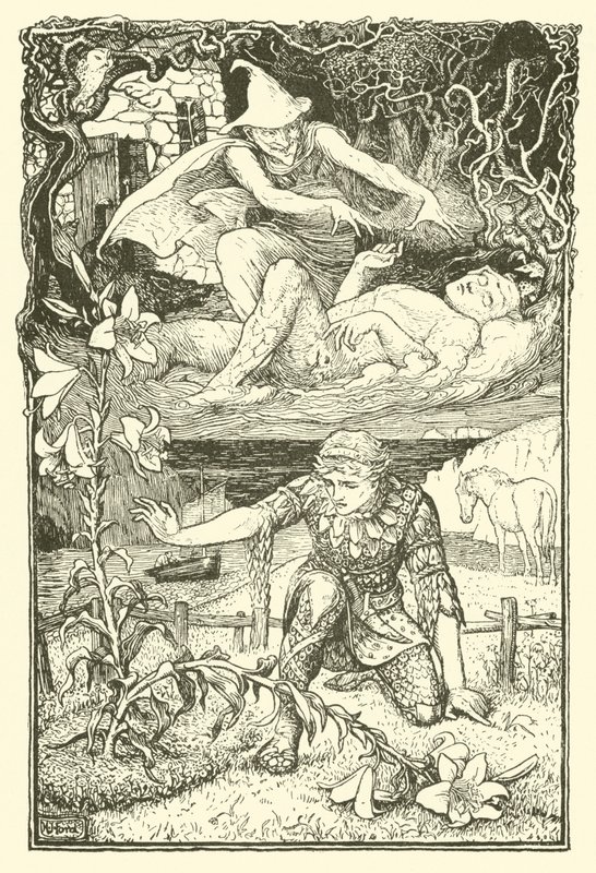 Az aranylegények (metszet) alkotó: Henry Justice Ford