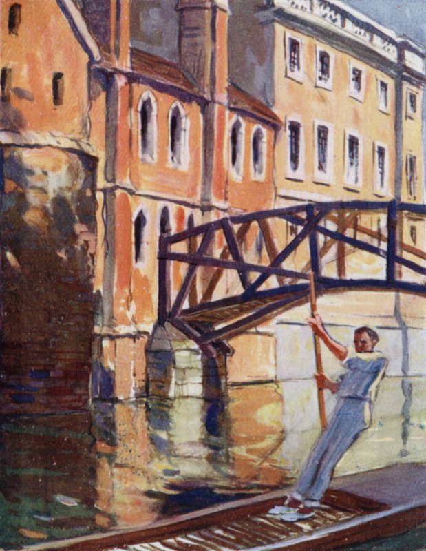 Punting, Queens College alkotó: Henry Morley