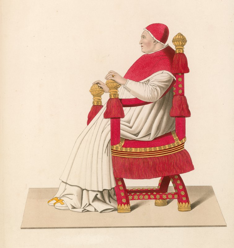 IV. Sixtus pápa, 1471 és 1484 között alkotó: Henry Shaw
