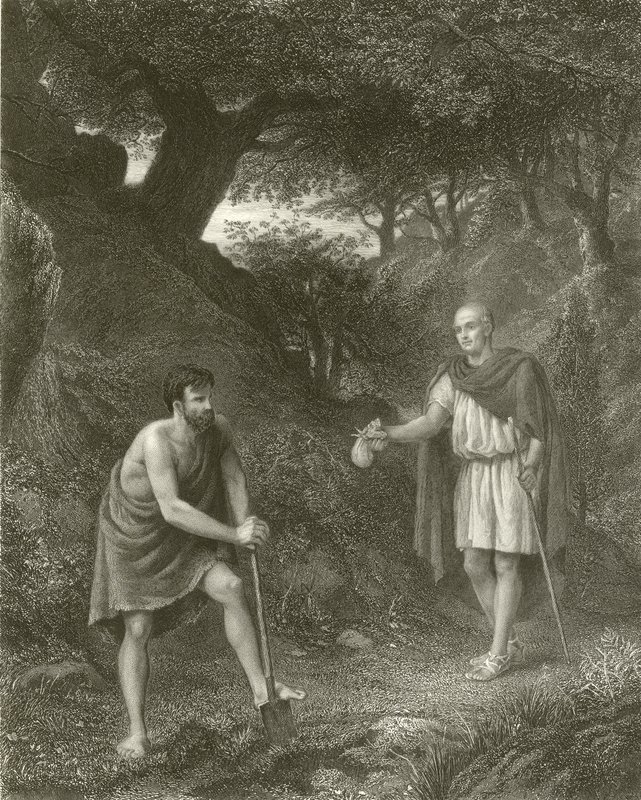 Timon és Flavius alkotó: Henry Wallis