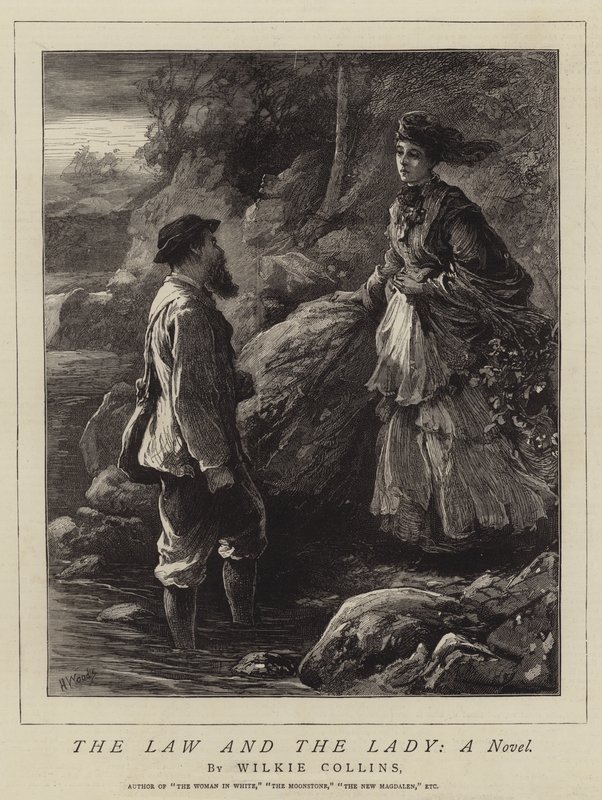A törvény és a hölgy, egy regény alkotó: Henry Woods