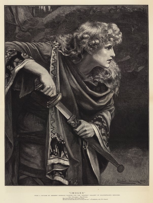 Imogen alkotó: Herbert Gustave Schmalz