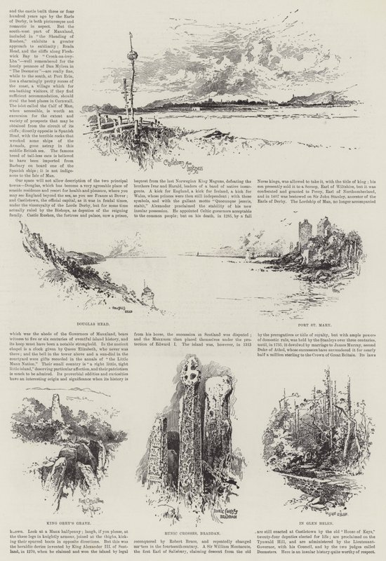 A Manx Land Ramble alkotó: Herbert Railton