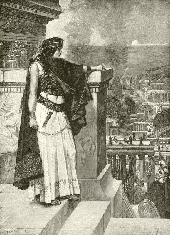 Zenobia fogságban alkotó: Herbert Gustave Schmalz