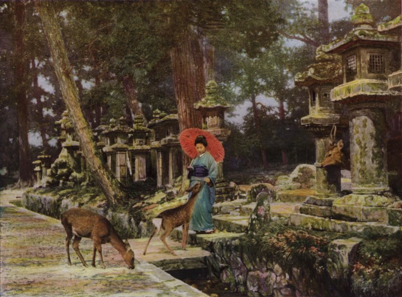 Nara, a régi Japán szíve (fotó) alkotó: Herbert Ponting