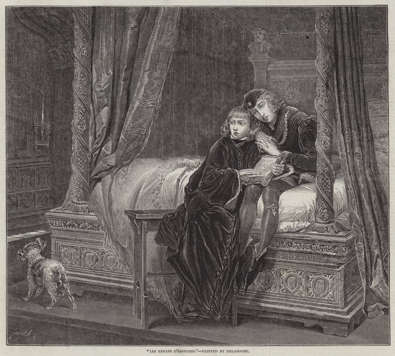 Edouard gyermekei alkotó: Hippolyte Delaroche