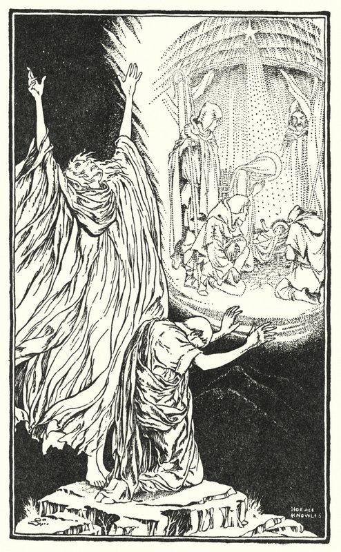 A császár látomása (litográfia) alkotó: Horace J. Knowles