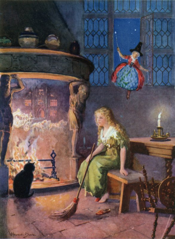 Hamupipőke (színes litó) alkotó: Howard Davie