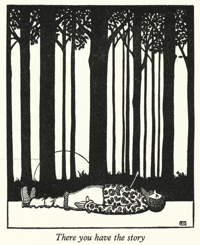Itt van a történet (litho) alkotó: Hugh Chesterman