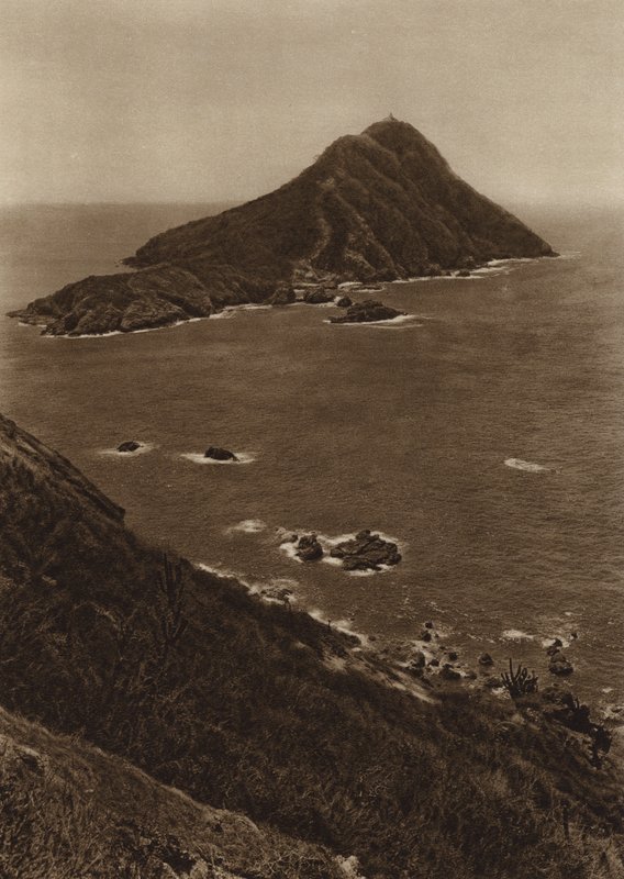Mexikó: Mazatlan partjai (fekete-fehér fotó) alkotó: Hugo Brehme