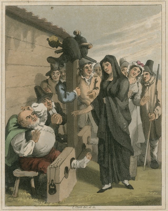 Samuel Butler illusztrációja a Hudibrasból alkotó: I Clark