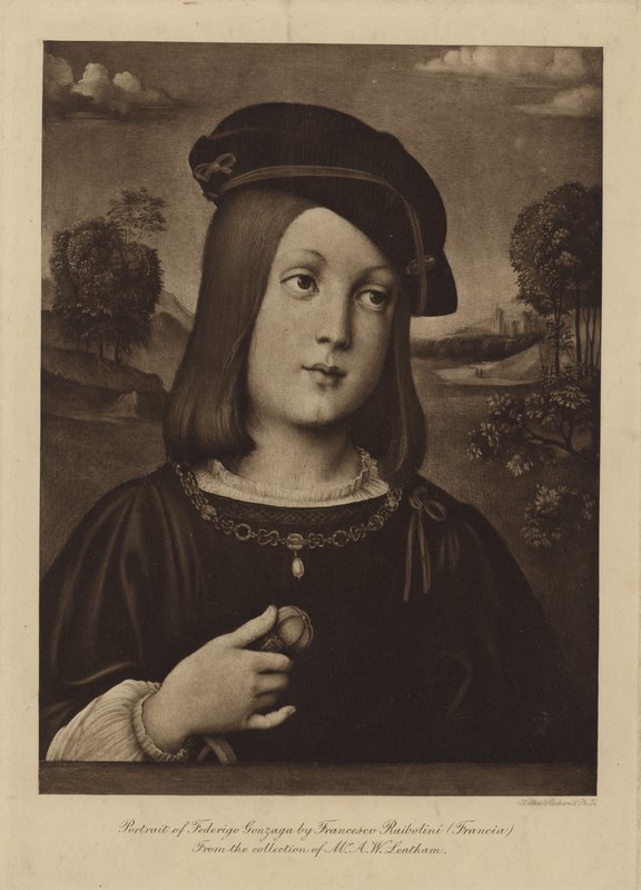 Federigo Gonzaga portréja alkotó: Il Francia