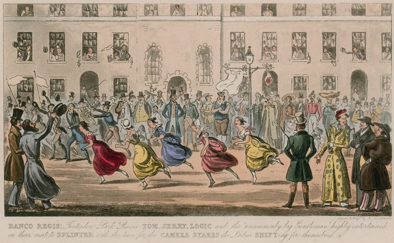 Regis Bank alkotó: Isaac Robert Cruikshank