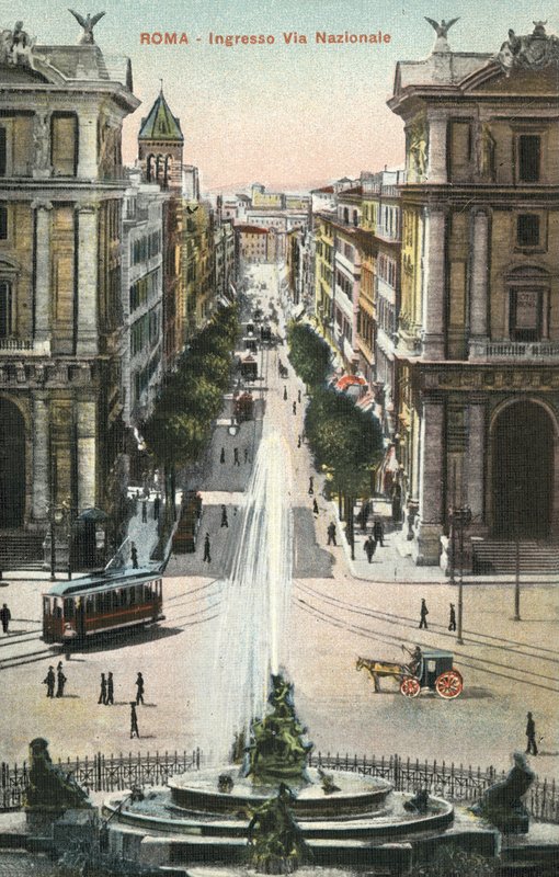 Róma, Olaszország, Via Nazionale alkotó: Italian Photographer