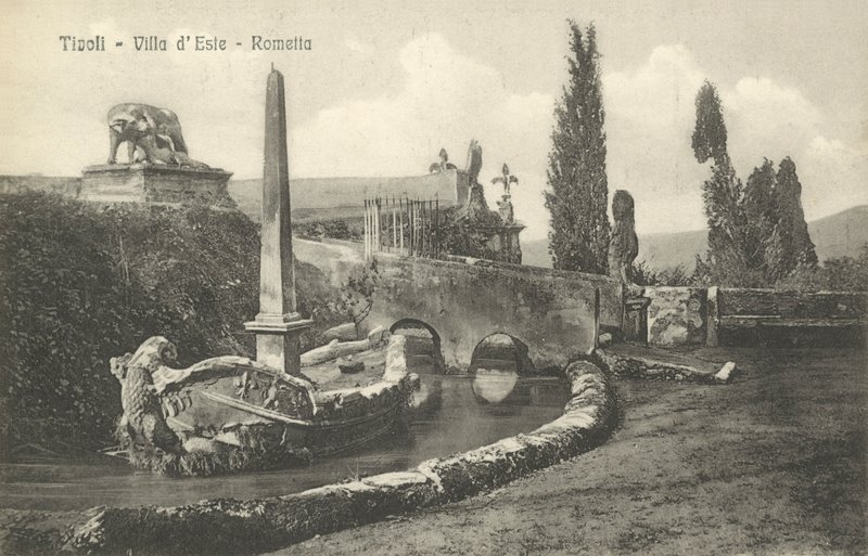 Tivoli, Villa DEste, Rometta alkotó: Italian Photographer