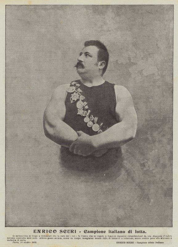 Enrico Scuri, olasz birkózóbajnok alkotó: Italian Photographer