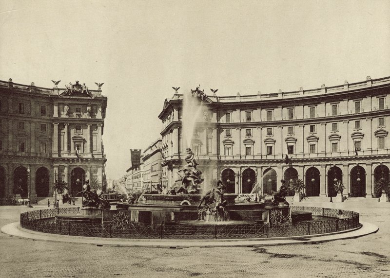 Exedra vagy a Termini tér alkotó: Italian Photographer