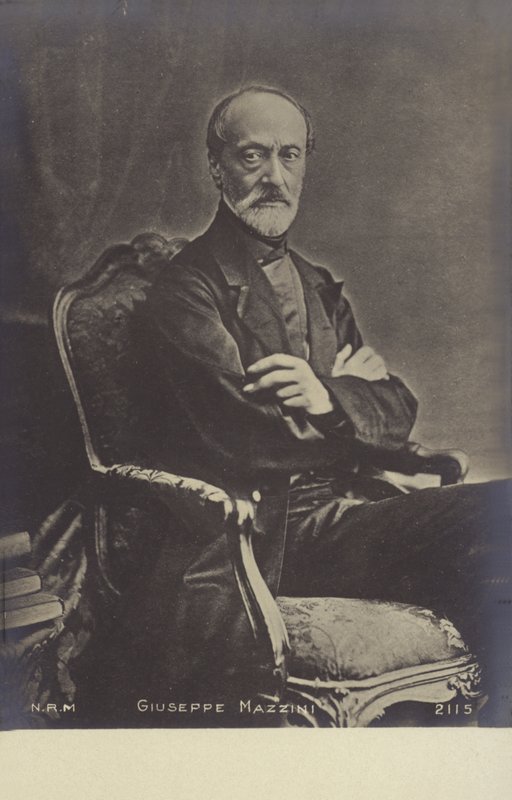 Giuseppe Mazzini alkotó: Italian Photographer