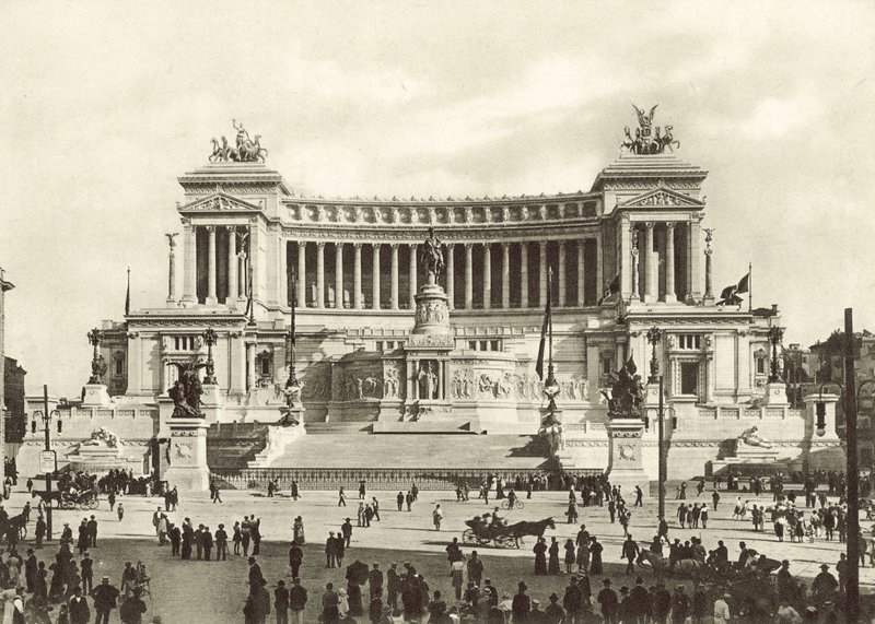 II. Viktor Emanuel emlékműve alkotó: Italian Photographer