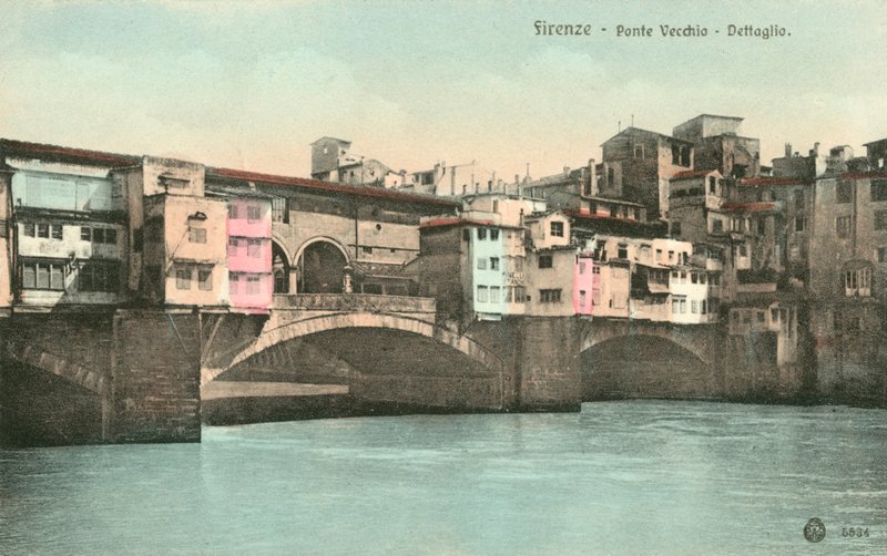 Ponte Vecchio, Firenze, Olaszország alkotó: Italian Photographer