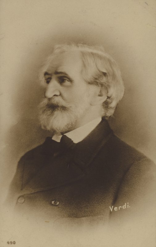 Giuseppe Verdi portréja alkotó: Italian Photographer