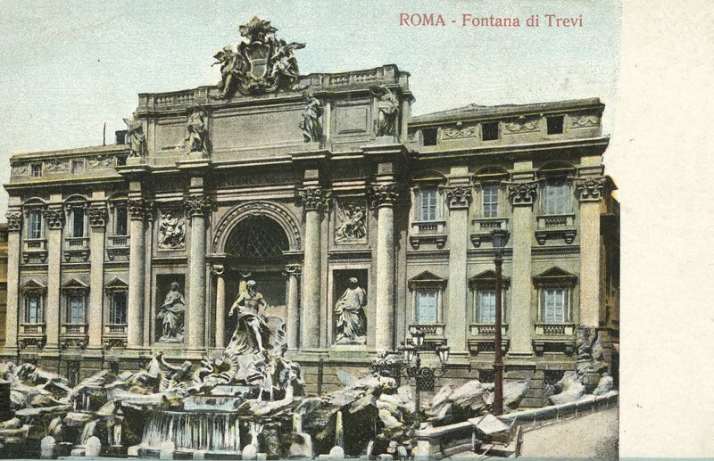 Róma, Olaszország, Trevi-kút alkotó: Italian Photographer