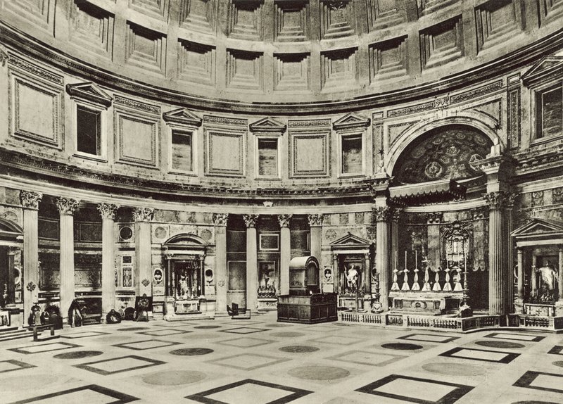 Pantheon, belül alkotó: Italian Photographer