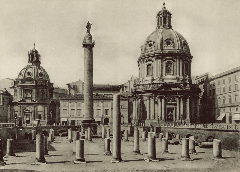 A Traianus-fórum alkotó: Italian Photographer