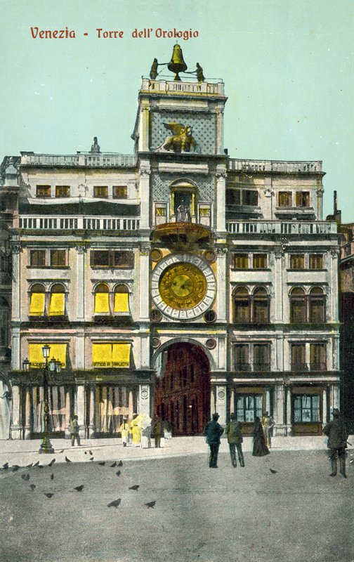 Velence, Olaszország, Torre Dell Orologio alkotó: Italian Photographer