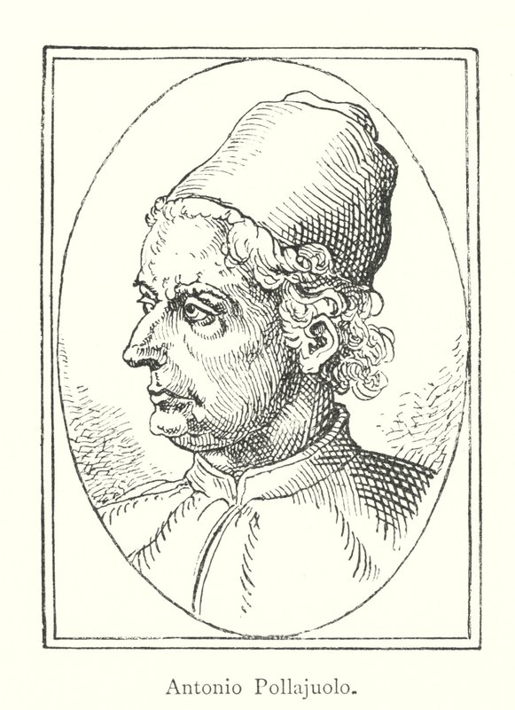 Antonio Pollajuolo (metszet) alkotó: Italian School