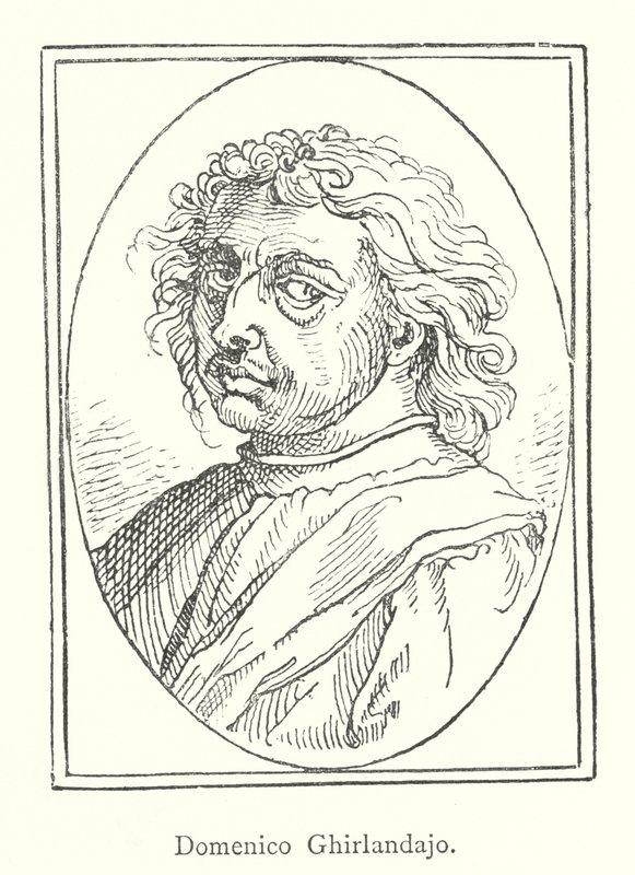 Domenico Ghirlandaio (metszet) alkotó: Italian School