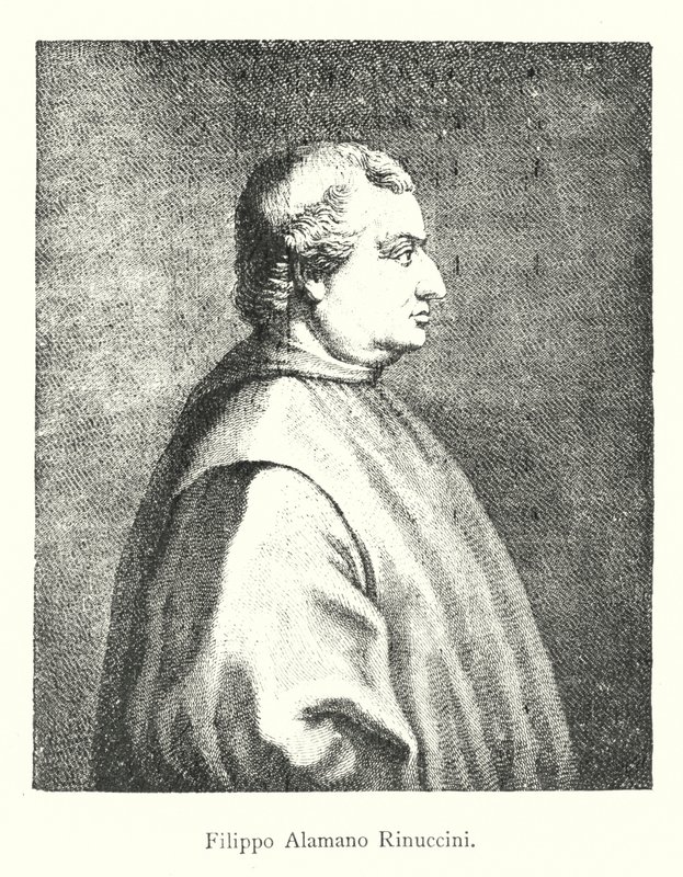 Filippo Alamano Rinuccini (metszet) alkotó: Italian School